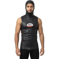 C4 Ultra Stretch 2 Mm Thermisch Vest Met Capuchon