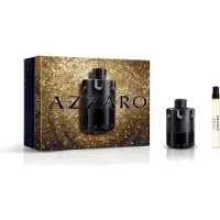 Azzaro The Most Wanted Eau de Parfum Intense Geschenkset - Fougère houtachtig amberachtig parfum voor heren - 50ml en 10ml