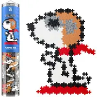 Plus plus Puzzle by Number Flying Ace Peanuts Snoopy Peanuts 275 stukjes - 4423 - Puzzel en Bouwspeelgoed in één - 3D puzzel vanaf 5 jaar