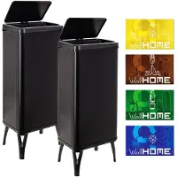 Wellhome Slimme Prullenbakken 60l 2 Eenheden