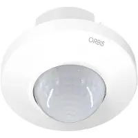 ORBIS OB137850 PIR-bewegingsmelder Inbouw (in muur) 360 ° Wit IP20