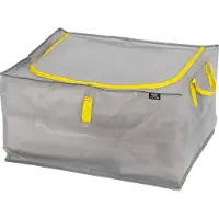 Taurus Funda voor opbergkist Domopak Living 907411, multifunctioneel, grijs, 70 liter, 15 kg