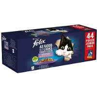 Purina Felix Fantastische Selectie Van Smaken Assortiment Pak Natvoer Voor Katten