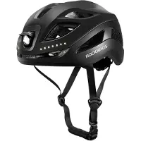 RockBros ZK-077 fietshelm met geïntegreerde, multidirectionele verlichting, maat 57–61 cm, zwart