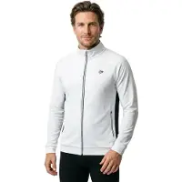 Dunlop Club Knitted Jacket Wit 3XL Man