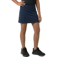 Wilson Team Tennisrok Girls Team Flat Front Skirt Classic Navy-S