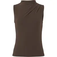 Pieces Madison Draped Mouwloos T-shirt