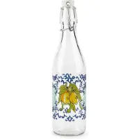 Excelsa Amalfi Limoncello-fles, glazen fles, 500 ml, met kurk