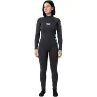 West Enforcer 3/2 Mm Dames Neopreen Wetsuit Met Lange Mouwen En Rugrits