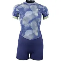 iON Amaze 2.5 Mm Dames Shorty Met Korte Mouwen En Rits Op De Rug