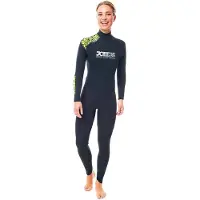 Jobe Heavy Duty 3/2.5 Mm Dames Neopreen Wetsuit Met Lange Mouwen En Rugrits