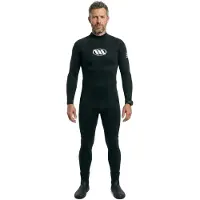 West Enforcer Flatlock 3/2 Mm Wetsuit Met Lange Mouwen En Rits Op De Rug