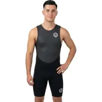 Rip Curl Dawn Patrol Short John 2 Mm Mouwloze Shorty Met Rits Op De Rug