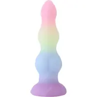 Hismith Premium Fantasy Dog Dildo Nova van Premium Siliconen met KlicLok Connector en Zuignap