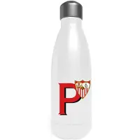 Sevilla Fc Roestvrij Staal Gepersonaliseerde Fles Met De Letter P 550ml