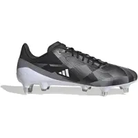 Adidas Voetbalschoen 'Adizero RS15 Ultimate' donkergrijs / zwart / wit