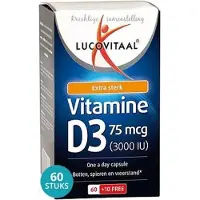 Lucovitaal Vitamine D3 75mg Voordeelverpakking