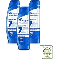 Head & shoulders 3 x Pro-Expert 7 Anti-roos shampoo - 250 ml - Voordeelverpakking - 3 stuks