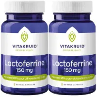 Vitakruid 2x Lactoferrine 150 mg 60 vegacapsules