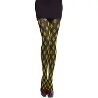 Merry Style MS-GB-317 Dames Panty - 60 DEN- Gedessineerd - 3D-technologie - Polyamide - Canarinio - M