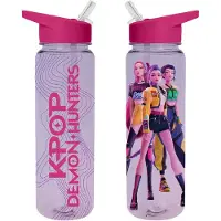 Paladone van der Meulen K-Pop Demon Hunters sportfles 750ml plastic roze.