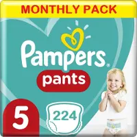Pampers Baby Dry Nappy Pants Maat 5 - 224 luierbroekjes Maandbox XL