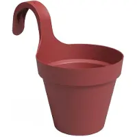Artevasi Capri Single balkon hangpot donkerrood 20 cm