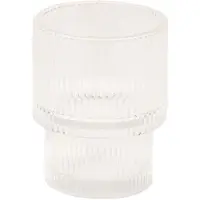 Chiato Gegroefd flat white glas , 200 ml