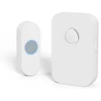 Q-Link gong - plugin - met beldrukker - wit