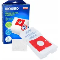 WORWO 8 stuks stoftrekpennen Amica Viento VI2011 VI2021 + 2 filters
