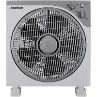 Aigostar | Tafel ventilator | 5 bladen | 3 standen | Ø 34cm | Timer functie | Gebroken Wit