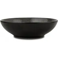 Nava Skylar Diepe Kom - Modern Grijs Steengoed, 20 cm
