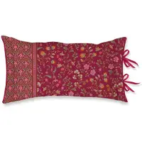 Pip studio Flora Bangalore Cushion Sierkussen - 35 x 60 cm cm - Donker roze