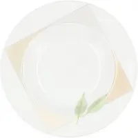 Lubiana Roma Diep Soepbord 22,5 cm - Porselein met Bladdecoratie