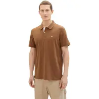 Tom Tailor Regular fit poloshirt van katoen- en viscosemix