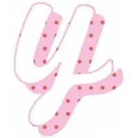 Lilipinso Sticker roze letter y