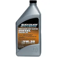 Quicksilver Boats Sae 5w30 Full Synthetic Tdi Oil Engine 1l Grijs
