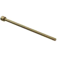 Kludi Vela R - Handdoekhouder, lengte 45 cm, geborsteld goud 58977N0S
