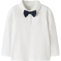 Name it Shirt wijnrood / wit