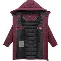 MARIKOO Functionele mantel 'Nanoraa 16' bordeaux
