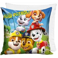 Carbotex Paw Patrol Kussen met Hoes 40x40 cm - Officiële licentie
