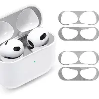 OEM Ultra-dunne metalen beschermfolies voor AirPods Pro 4 (2024) - Bescherming voor de draadloze oplaadcase.