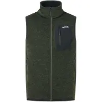 Regatta - "Newhill" herenvest, fleece RG13600 (maat S) (donker kaki)