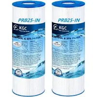 Merkloos Spa-filterpatronen, trilobal-stof, 2 stuks, geschikt voor spa-filters