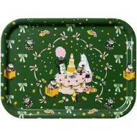 Arabia Moomin Dienblad Liefdesgeschenk - Dienbladen Multiplex Green - 1086519