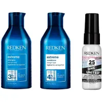 Redken Extreme Shampoo en Conditioner set + een gratis One United behandeling