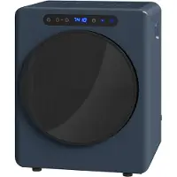 HOMCOM Wasdroger-Roestvrij staal, Staal-49L x 43B x 61H cm-Blauw