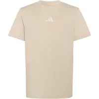 Adidas Sportswear T-shirt beige Jongens/Meisjes Katoen Ronde hals Logo - maat 140