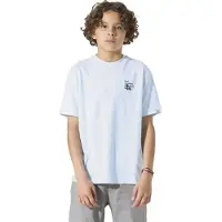 Garcia T-shirt met backprint lichtblauw Jongens Katoen Ronde hals Backprint - maat 140