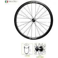 Ursus Blaze 37 V-brake Qr Achterwiel Racefiets
